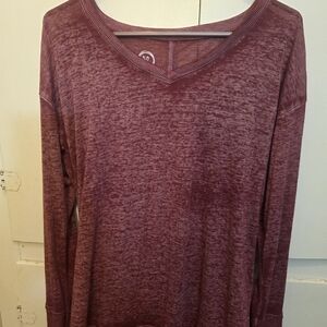 Maurices 24/7 V-Neck Tunic Top- Size Medium